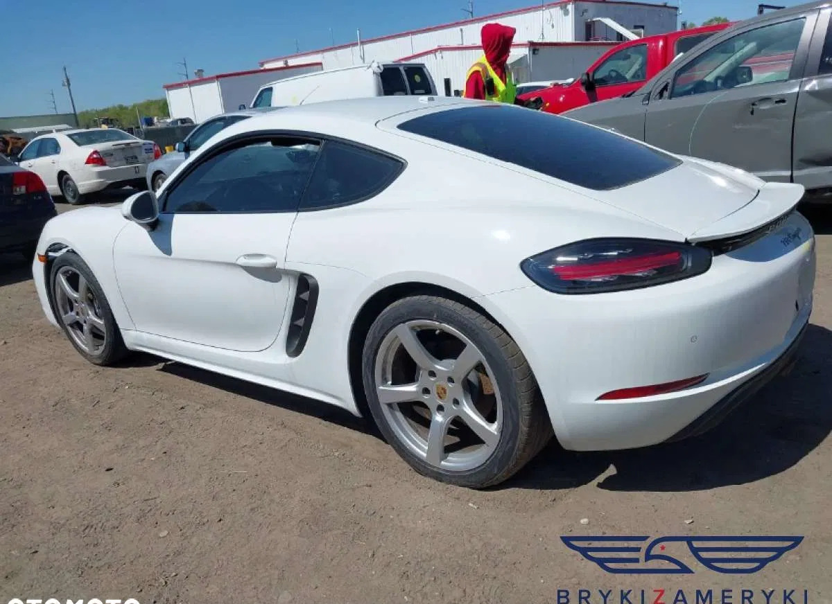 samochody osobowe Porsche 718 Cayman cena 109300 przebieg: 29962, rok produkcji 2018 z Trzciel